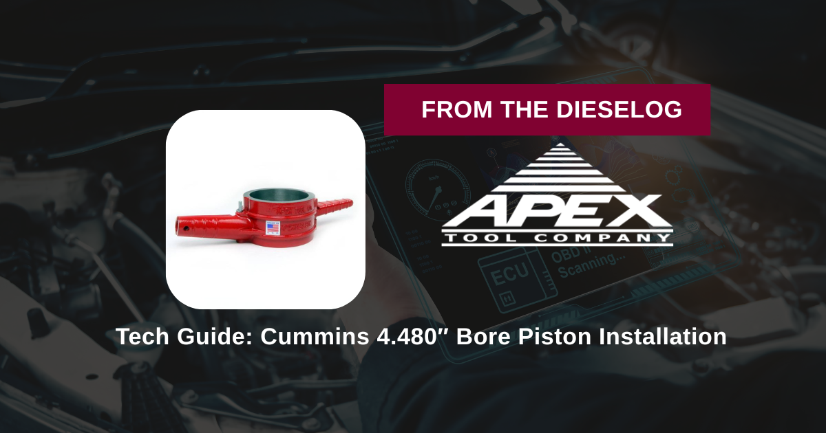 Tech Guide: Cummins 4.480″ Bore Piston Installation